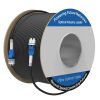 OS2 Armored Fiber Optic Patch Cable — LC to LC Duplex Uniboot, Single Mode 9/125μm G.657.A2, LSZH