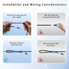 OS2 Armored Fiber Optic Cable — LC to LC, 4-Fiber Single Mode 9/125μm G.657.A2, Outdoor TPU